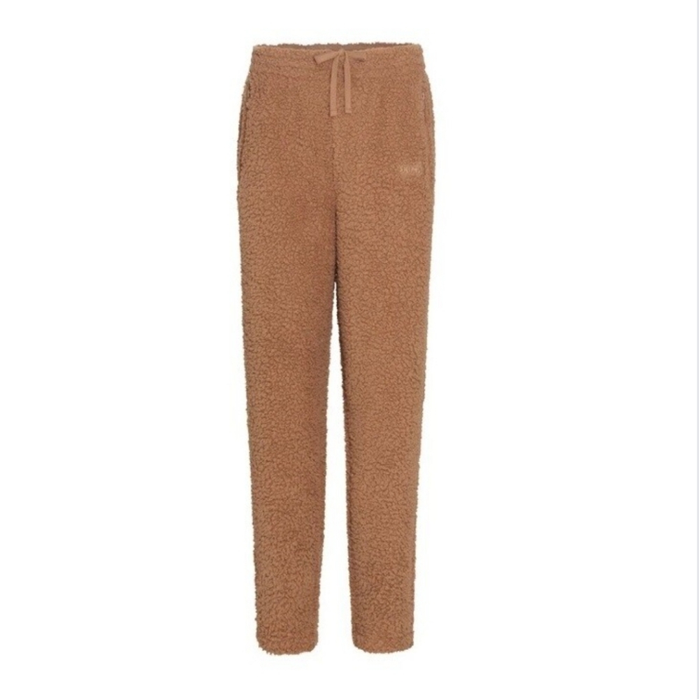 SKIMS Teddy Joggers TIGERS EYE *NWTS * $88 Retail